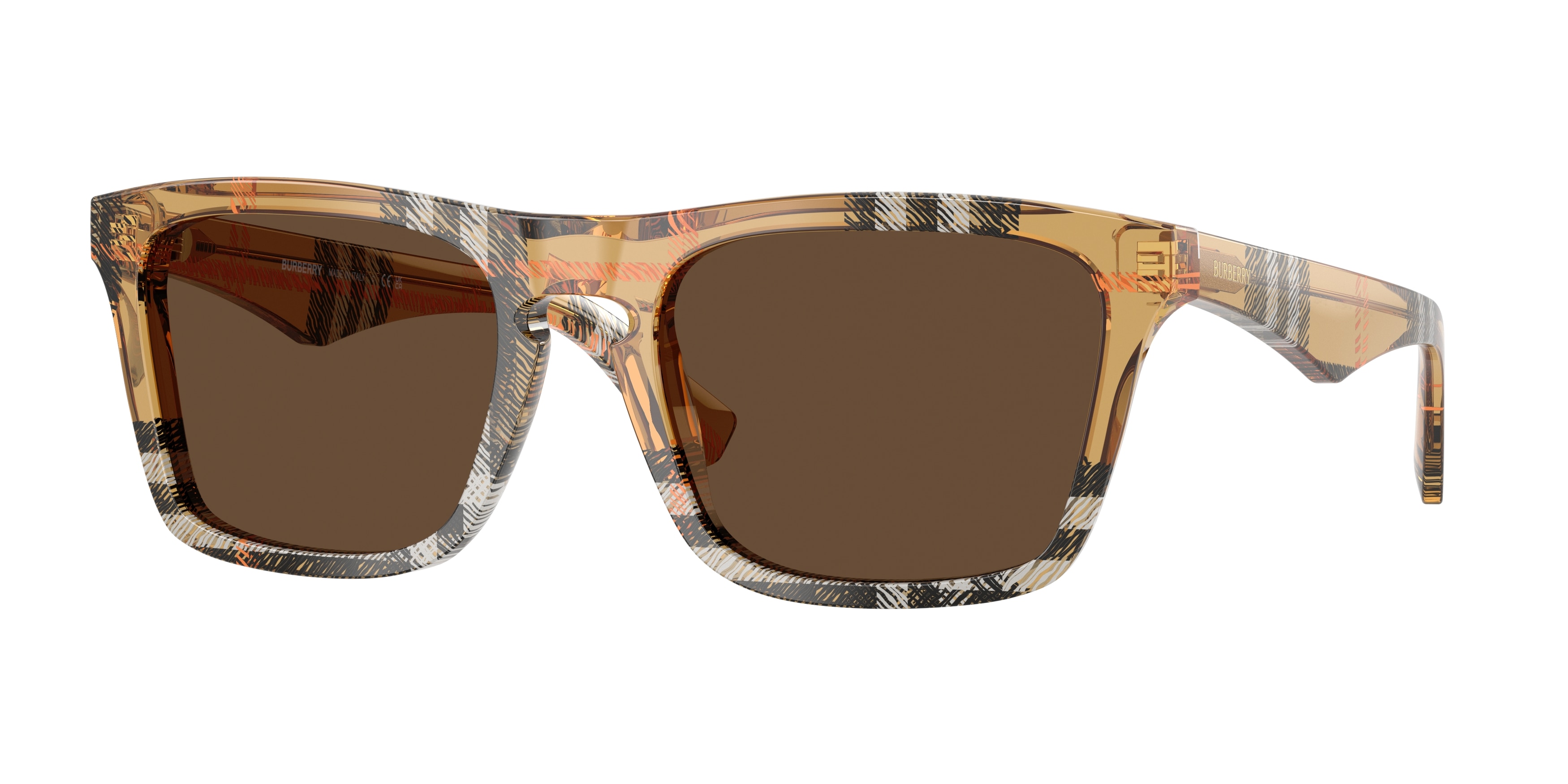Burberry BE4434 414673 Men's Sunglasses Brown Size 57